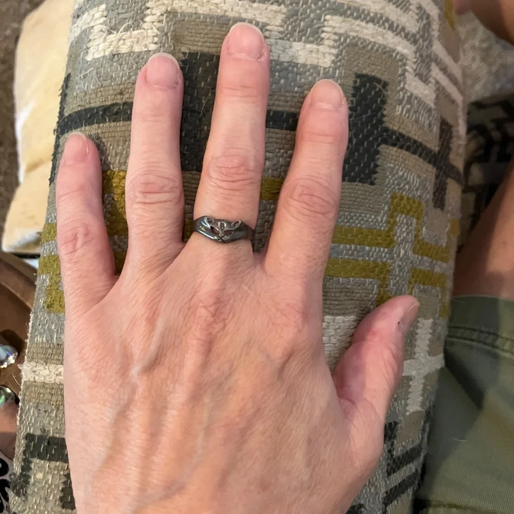 Cat Face Ring - Picture 3 of 11